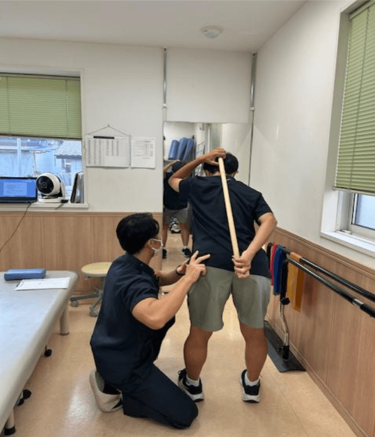 リハビリテーションの様子
